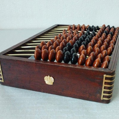 Счёты бухгалтерские антикварные "Царская казна"