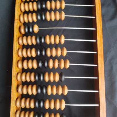 Деревянные счёты "Золото партии"