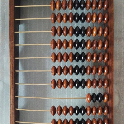 Дореволюционные счеты "Бухгалтерия"