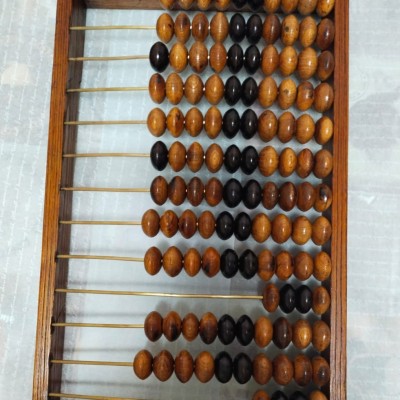 Бухгалтерские антикварные счёты "Империя"